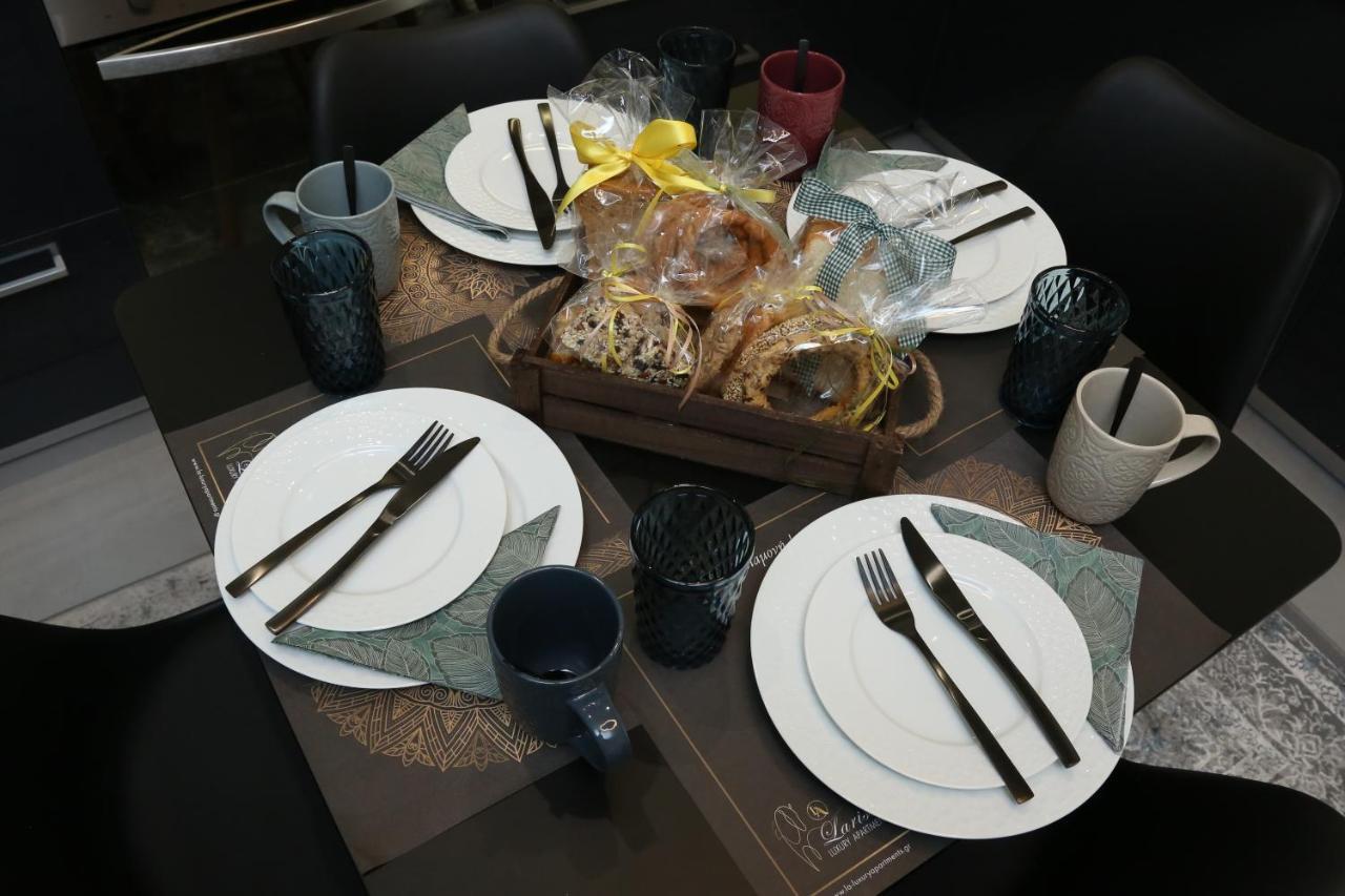 LA Larissa Luxury Apartments Koronis Extérieur photo